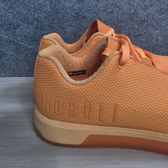 NOBULL‎ Outwork Edge Training Shoes Men\'s Size 10 Bright Orange Sneakers MINT main image 12